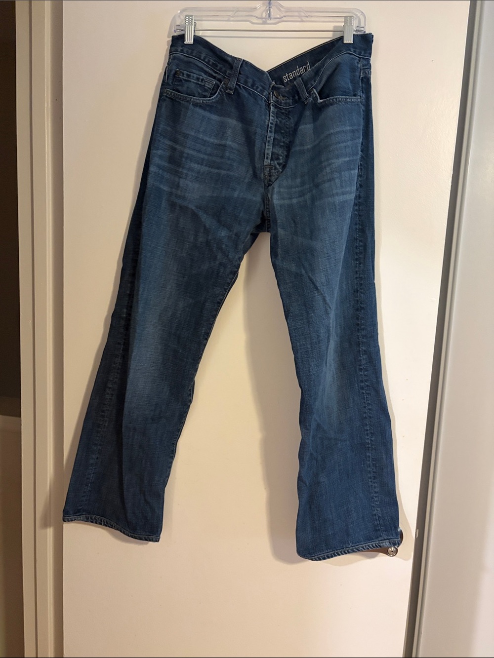 7 For All Mankind Men's Bootcut Jeans - Blue